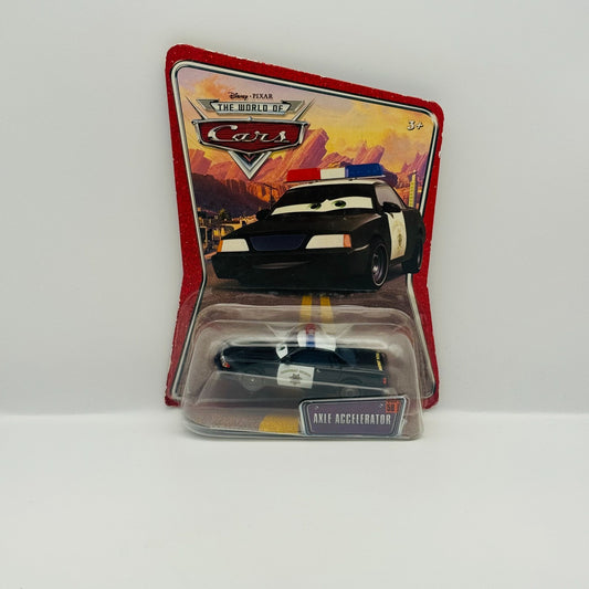 Disney Pixar Cars - AXLE ACCELERATOR World Of Cars 2008 - 1:55 Diecast