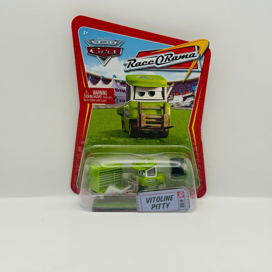 Disney Pixar Cars - VITOLINE PITTY Race O Rama 2009 - 1:55 Diecast
