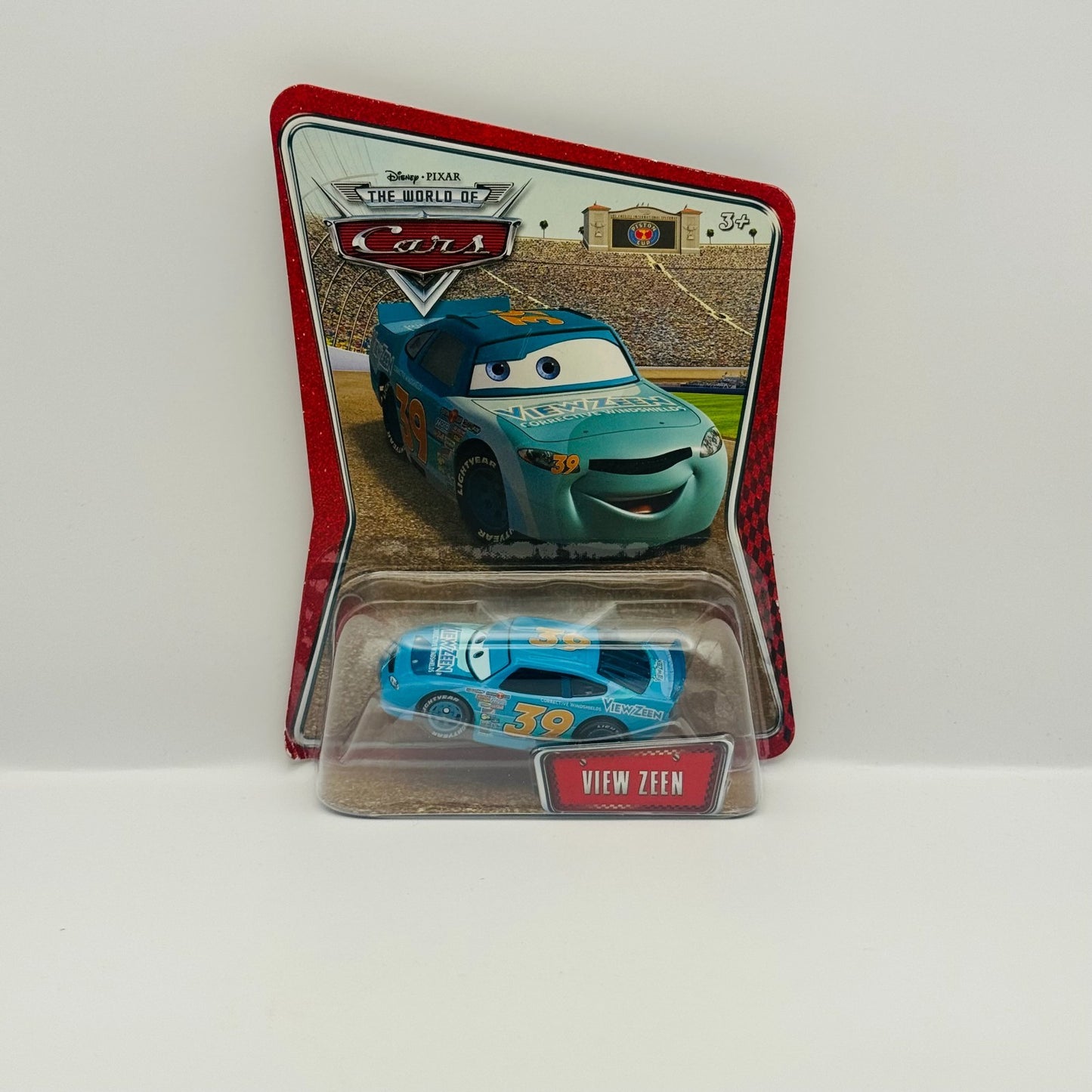 Disney Pixar Cars - VIEW ZEEN RYAN SHIELDS Piston Cup 2008 - 1:55 Diecast