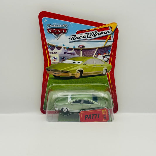 Disney Pixar Cars - PATTI/ PATTY Race O Rama 2009 - 1:55 Diecast