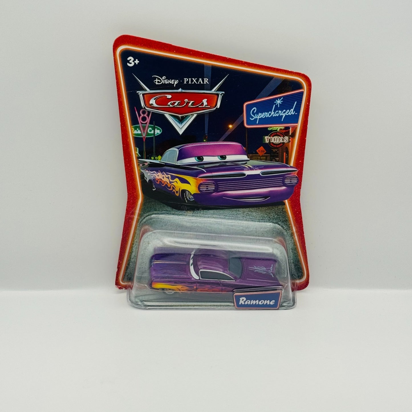 Disney Pixar Cars - PURPLE RAMONE Supercharged 2007 - 1:55 Diecast