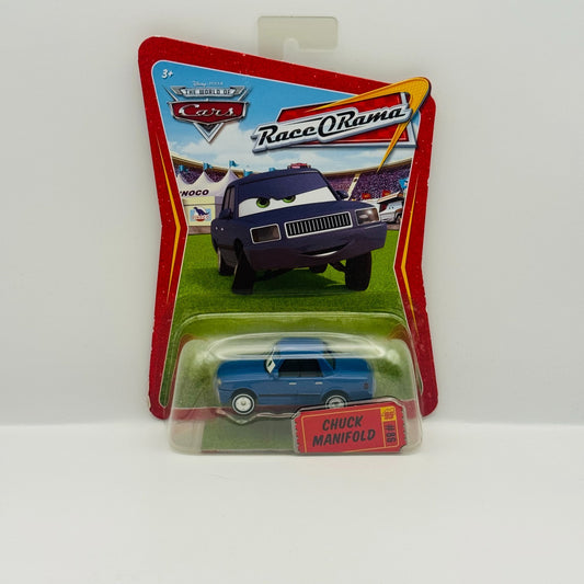 Disney Pixar Cars - CHUCK MANIFOLD Race O Rama 2009 - 1:55 Diecast