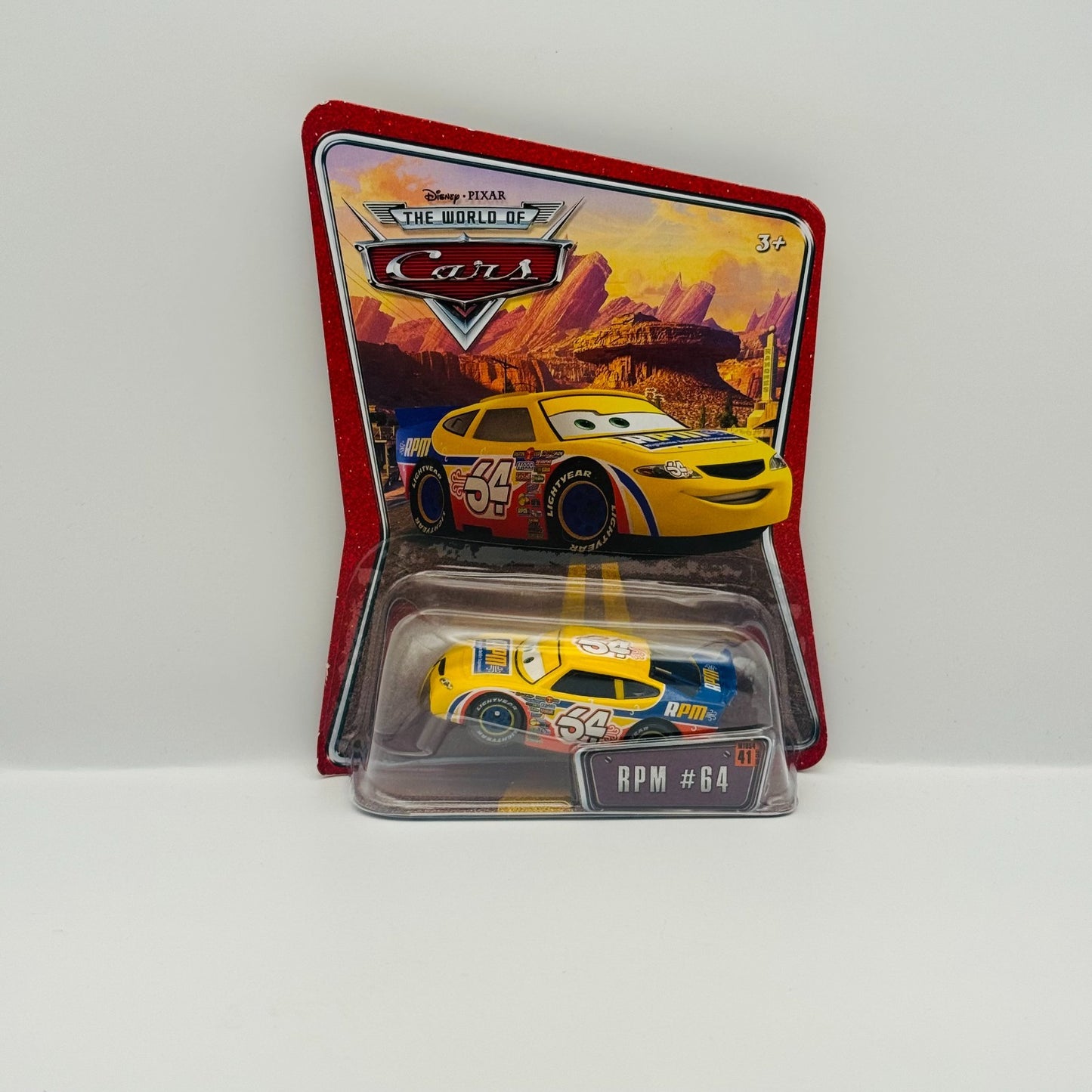 Disney Pixar Cars - WINFORD BRADFORD RPM Piston World of Cars 2008 1:55 Diecast