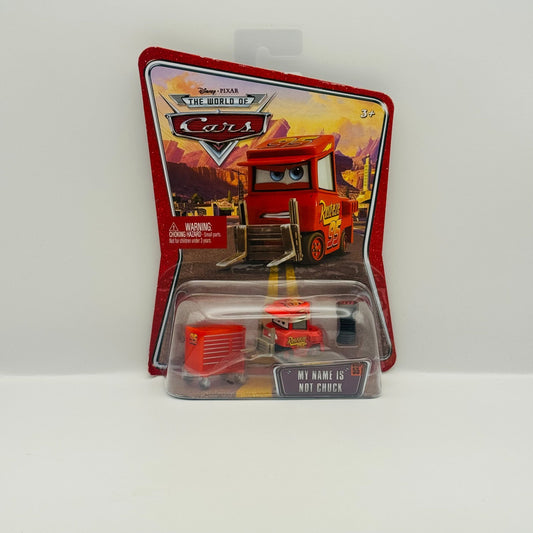 Disney Pixar Cars NOT CHUCK RUSTEZE MCQUEEN PITTY World Cars 2008 1:55 Diecast