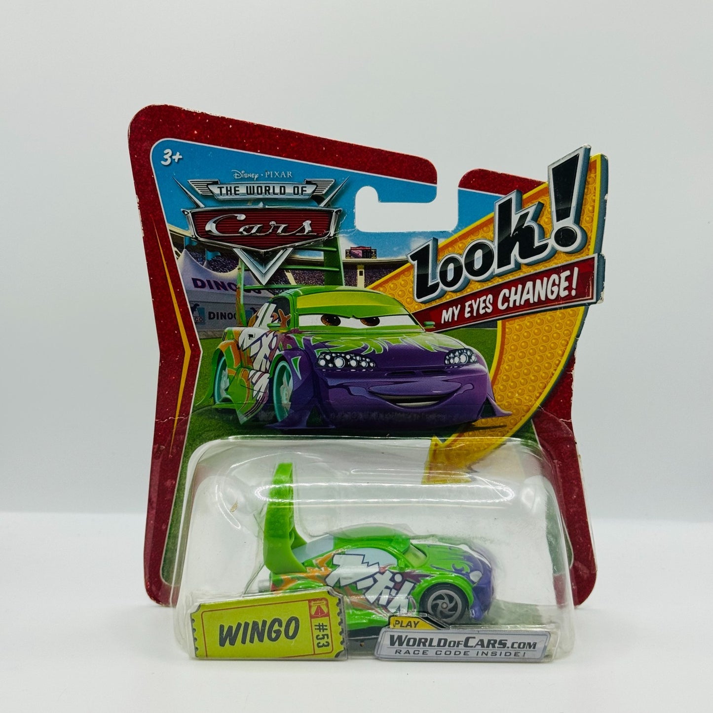 Disney Pixar Cars - WINGO LENTICULAR My Eyes Change - 1:55 Diecast