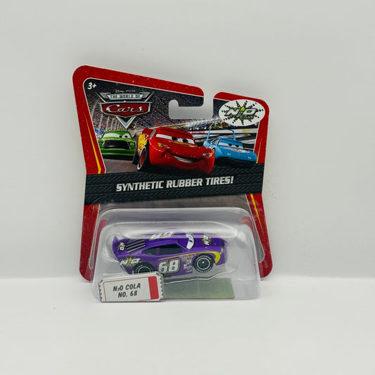 Disney Pixar Cars - N2O COLA MANNY FYWHEEL Rubber Tires Piston Cup -1:55 Diecast