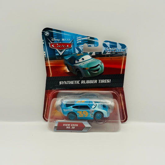 Disney Pixar Cars - RYAN SHIELDS VIEW ZEEN RUBBER TIRES - 1:55 Diecast