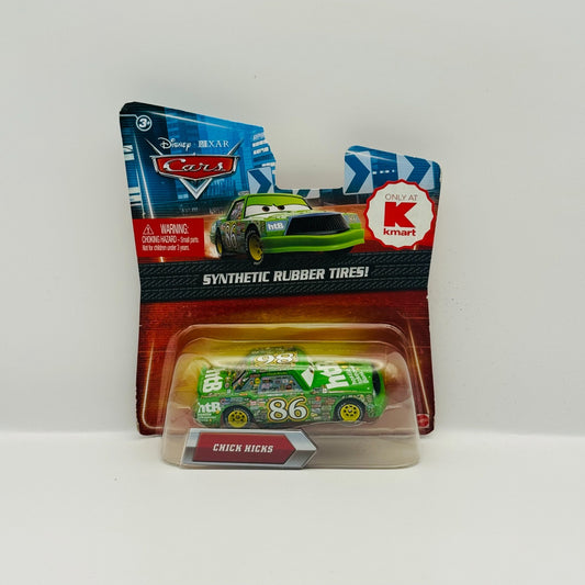 Disney Pixar Cars - CHICK HICKS HTB Rubber Tires Piston - 1:55 Diecast