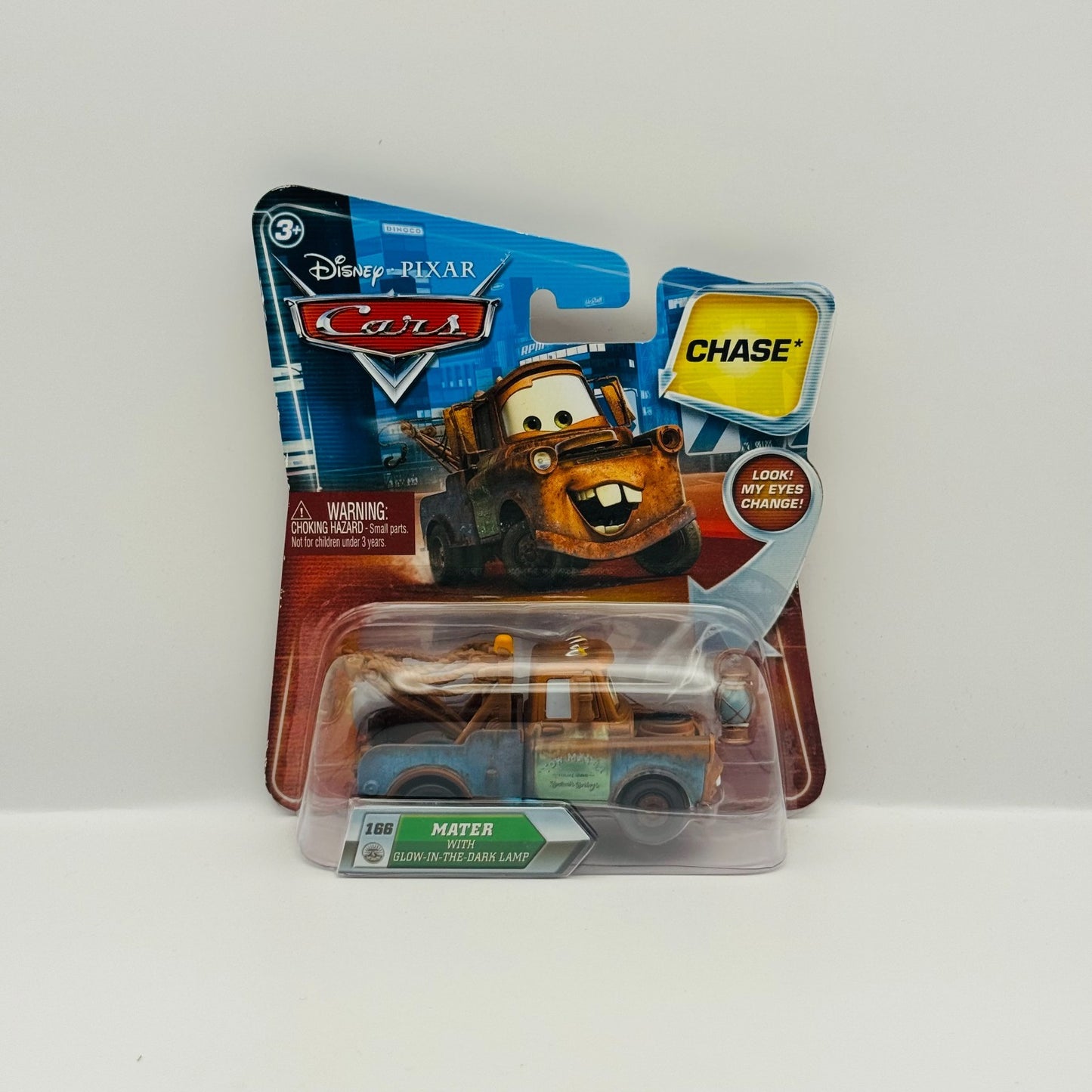Disney Pixar Cars - GHOSTLIGHT MATER WITH GLOW-IN-THE-DARK LAMP - 1:55 Diecast