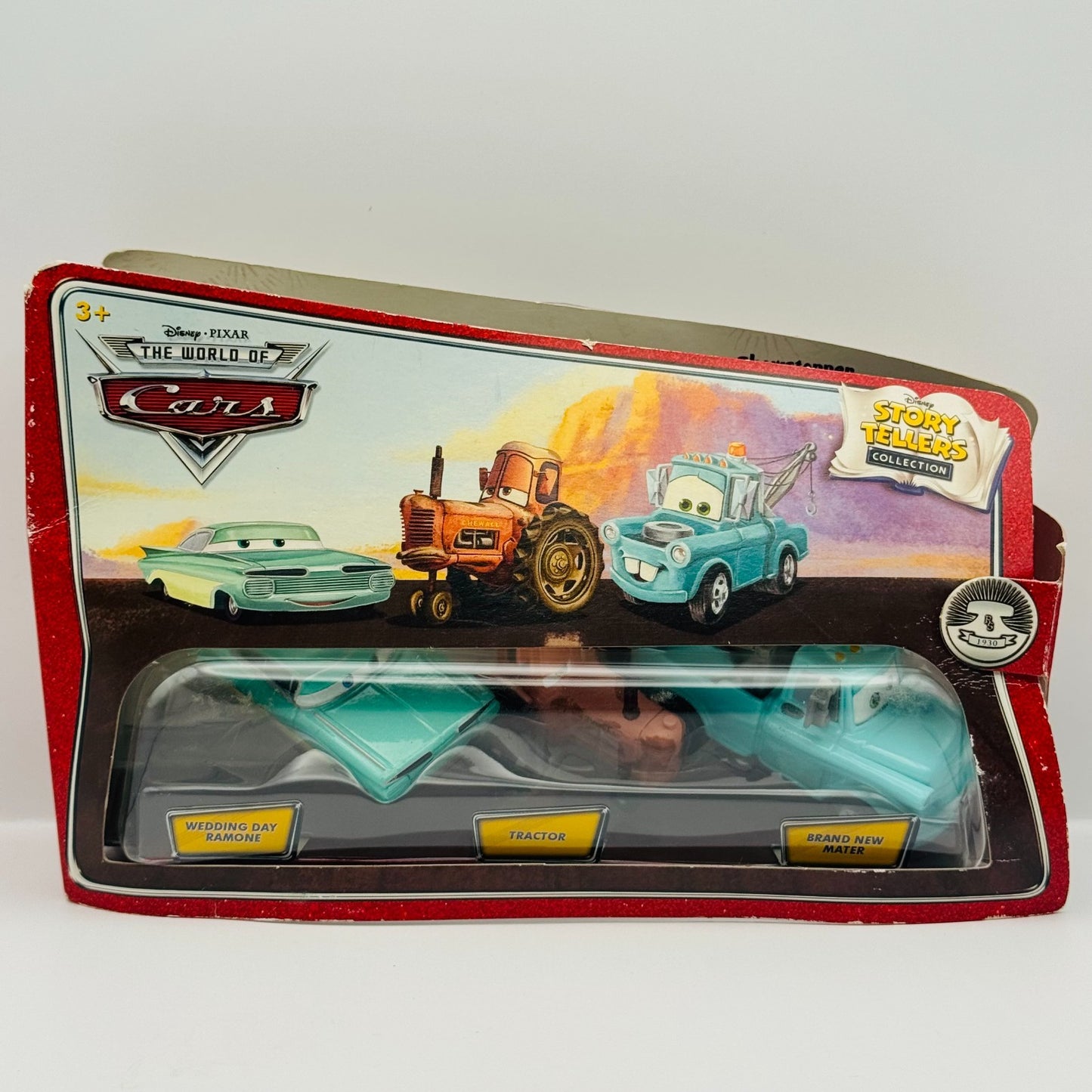 Disney Pixar Cars - Story Tellers WEDDING DAY RAMONE TRACTOR 3-PACK 1:55 Diecast