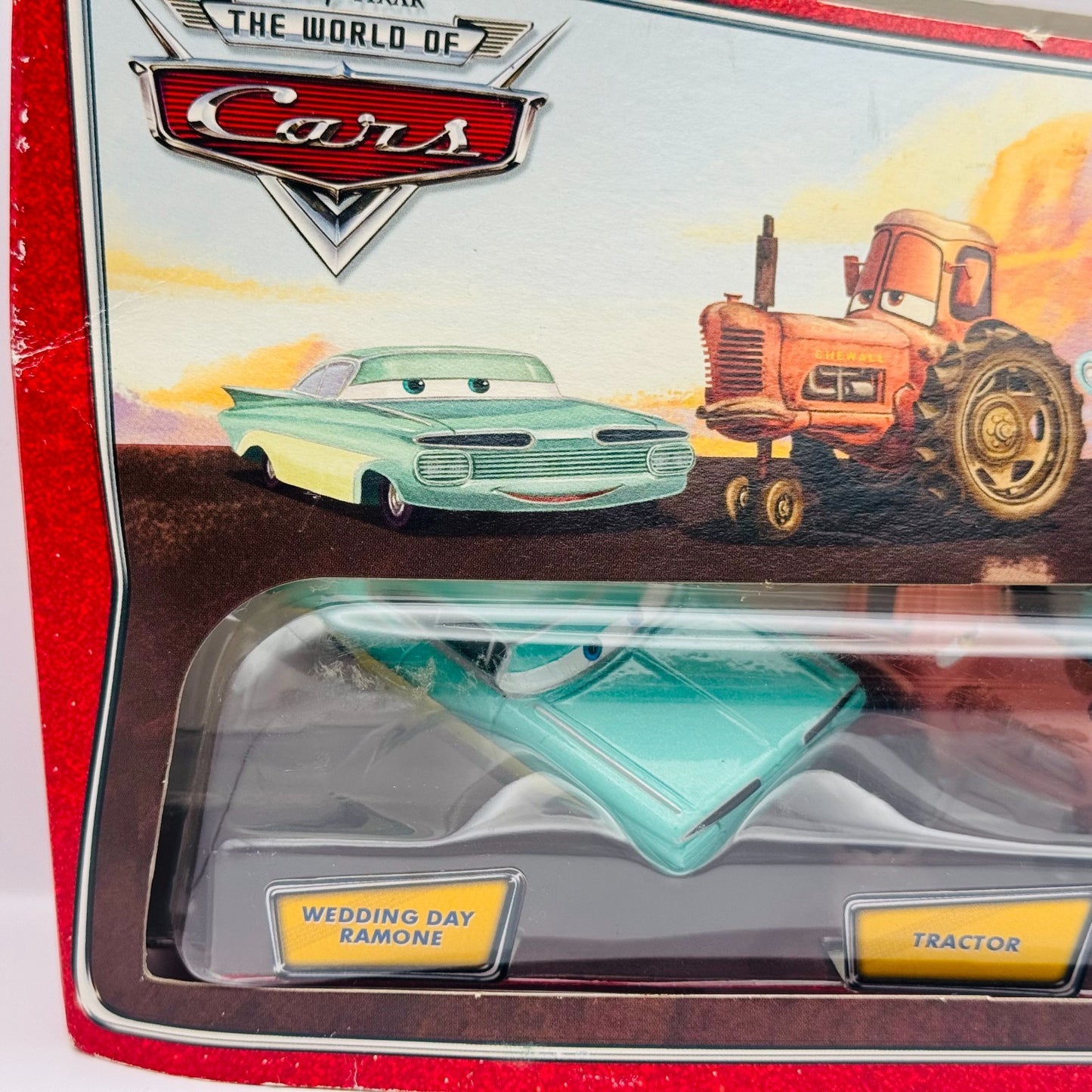 Disney Pixar Cars - Story Tellers WEDDING DAY RAMONE TRACTOR 3-PACK 1:55 Diecast