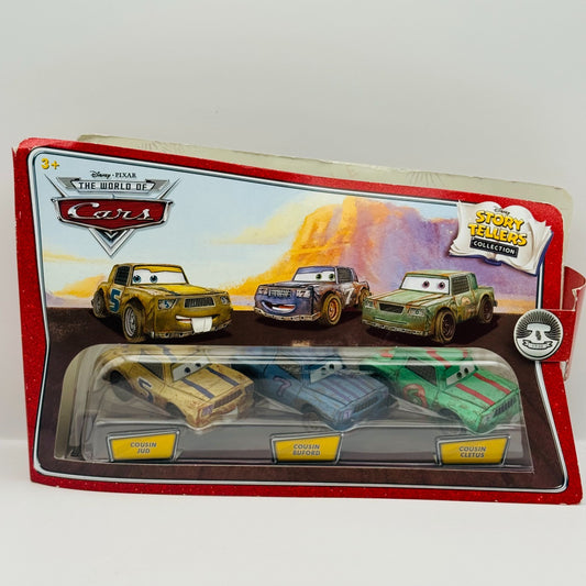 Disney Pixar Cars - Story Tellers COUSIN CLETUS BUFORD JUD 3-PACK - 1:55 Diecast