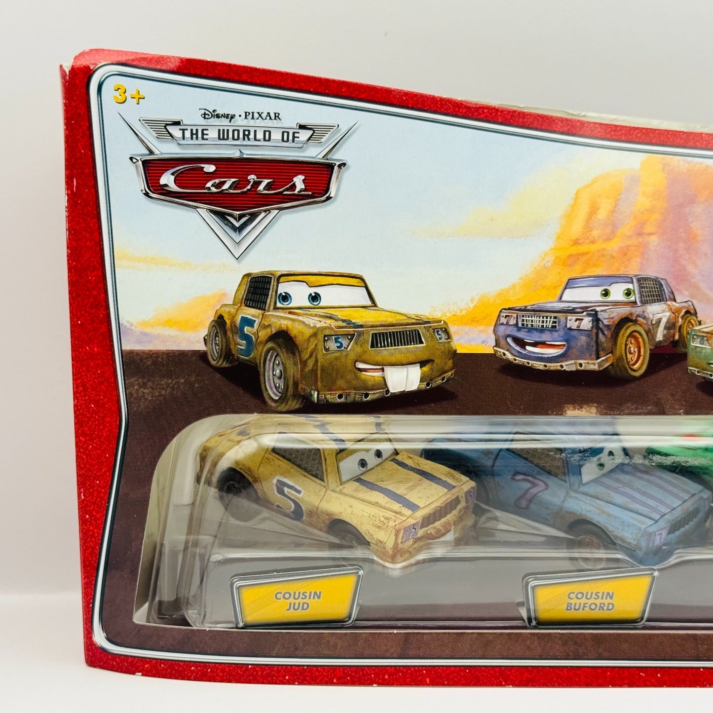 Disney Pixar Cars - Story Tellers COUSIN CLETUS BUFORD JUD 3-PACK - 1:55 Diecast