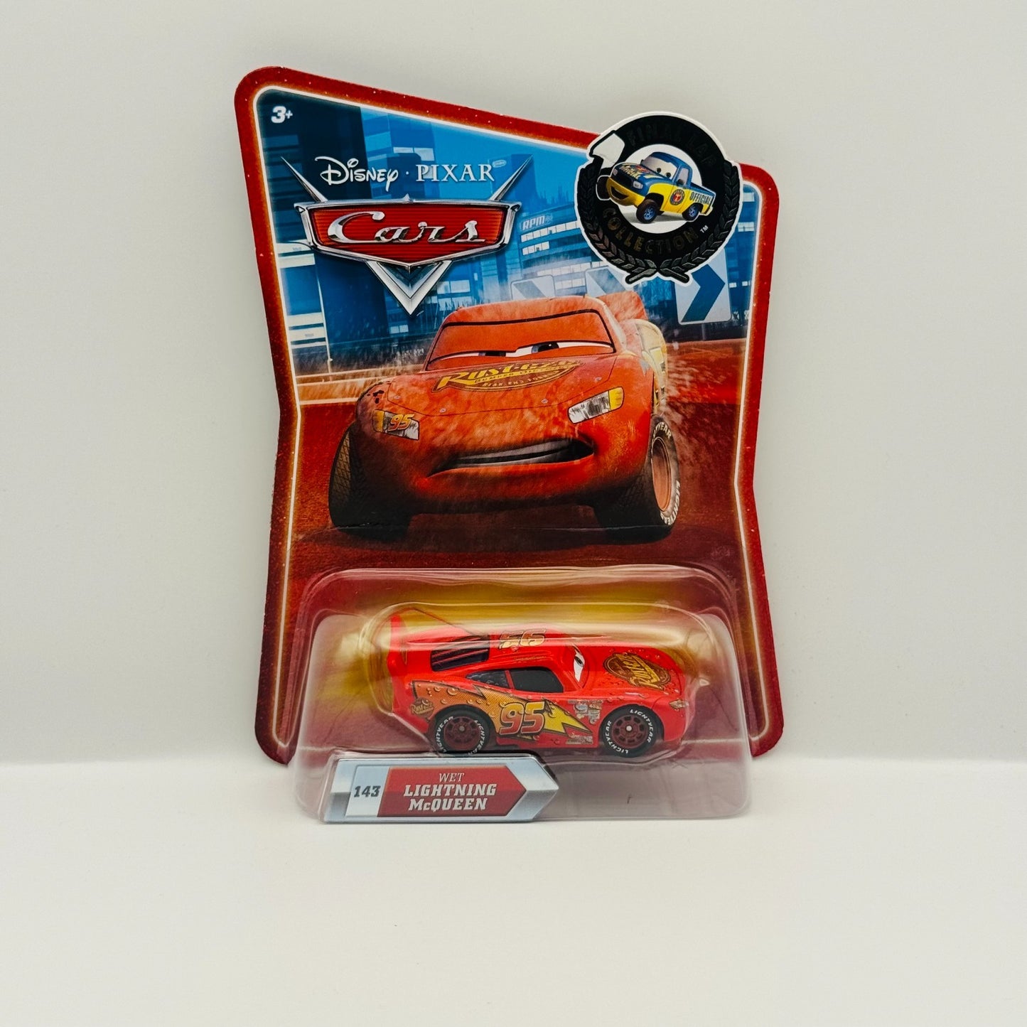Disney Pixar Cars - WET LIGHTNING McQUEEN Final Lap 2010 - 1:55 Diecast