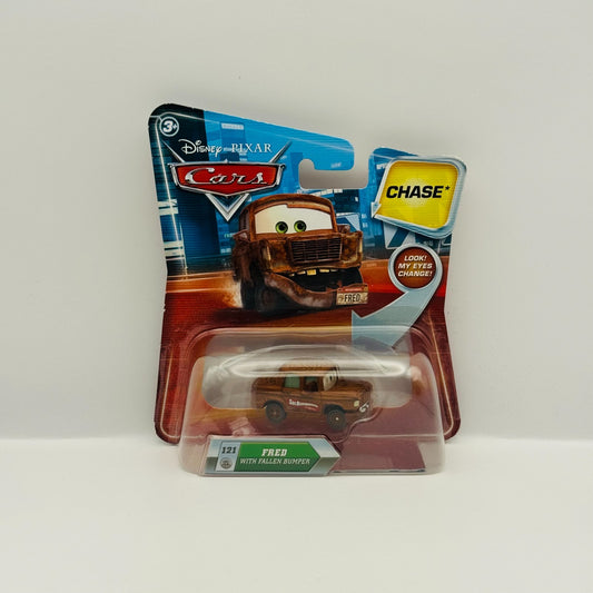 Disney Pixar Cars - FRED WITH FALLEN BUMPER *CHASE* 2010 - 1:55 Diecast