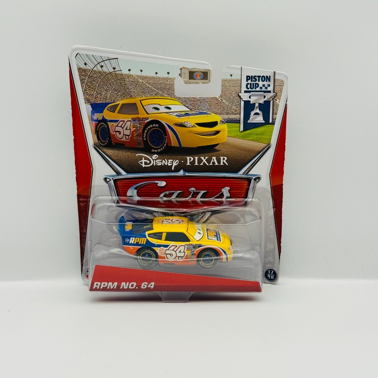 Disney Pixar Cars - RPM WINFORD BRADFORD RUTHERFORD Piston Cup 2013 1:55 Diecast