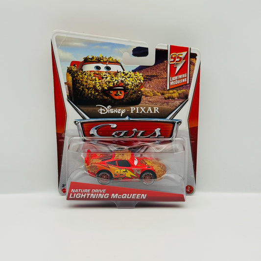 Disney Pixar Cars - NATURE DRIVE LIGHTNING MCQUEEN McQueens 2013 - 1:55 Diecast