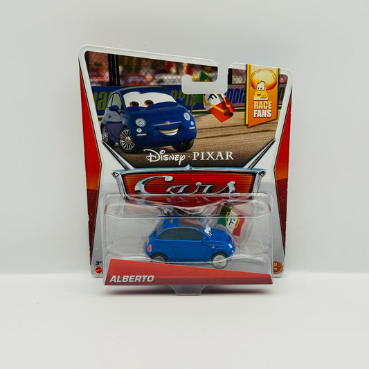Disney Pixar Cars - ALBERTO Race Fans 2014 - 1:55 Diecast