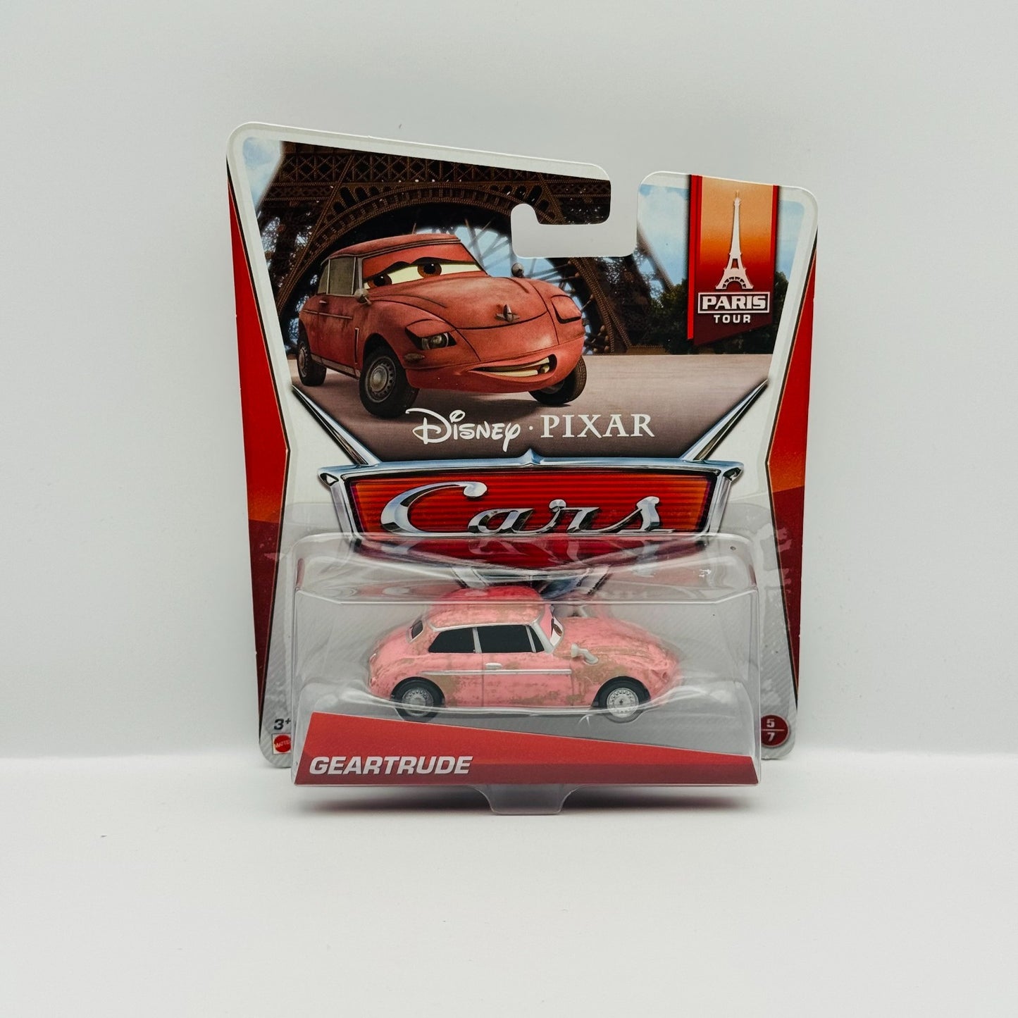 Disney Pixar Cars - GEARTRUDE Paris Tour 2014 - 1:55 Diecast