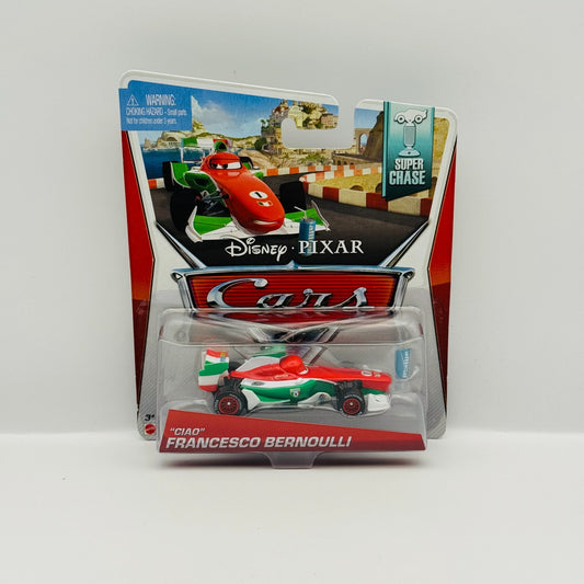 Disney Pixar Cars - CIAO FRANCESCO BERNOULLI *SUPER CHASE* 2014 - 1:55 Diecast