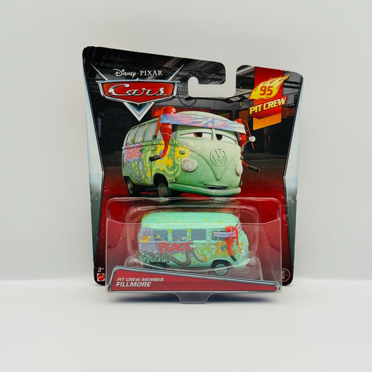 Disney Pixar Cars - PIT CREW MEMBER FILLMORE 95 Pit Crew 2015 - 1:55 Diecast