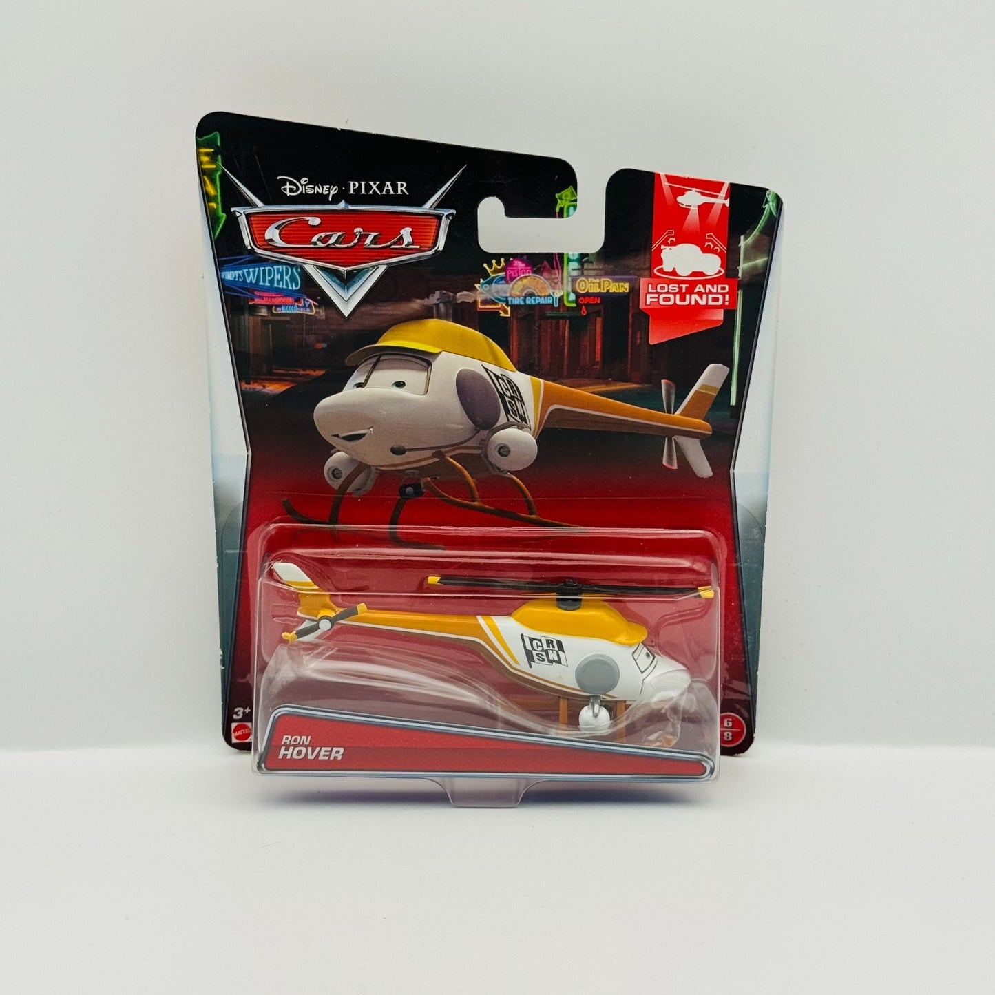 Disney Pixar Cars - RON HOVER Lost & Found 2015 - 1:55 Diecast