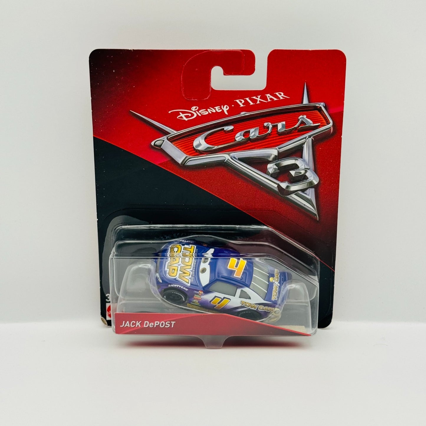 Disney Pixar Cars - JACK DEPOST TOW CAP Veteran Racer Cars 3 2017 - 1:55 Diecast