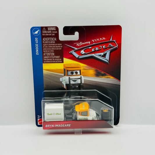 Disney Pixar Cars - BRYN IMAGEARE TACH O MINT PITTY Dinoco 400 2018 1:55 Diecast