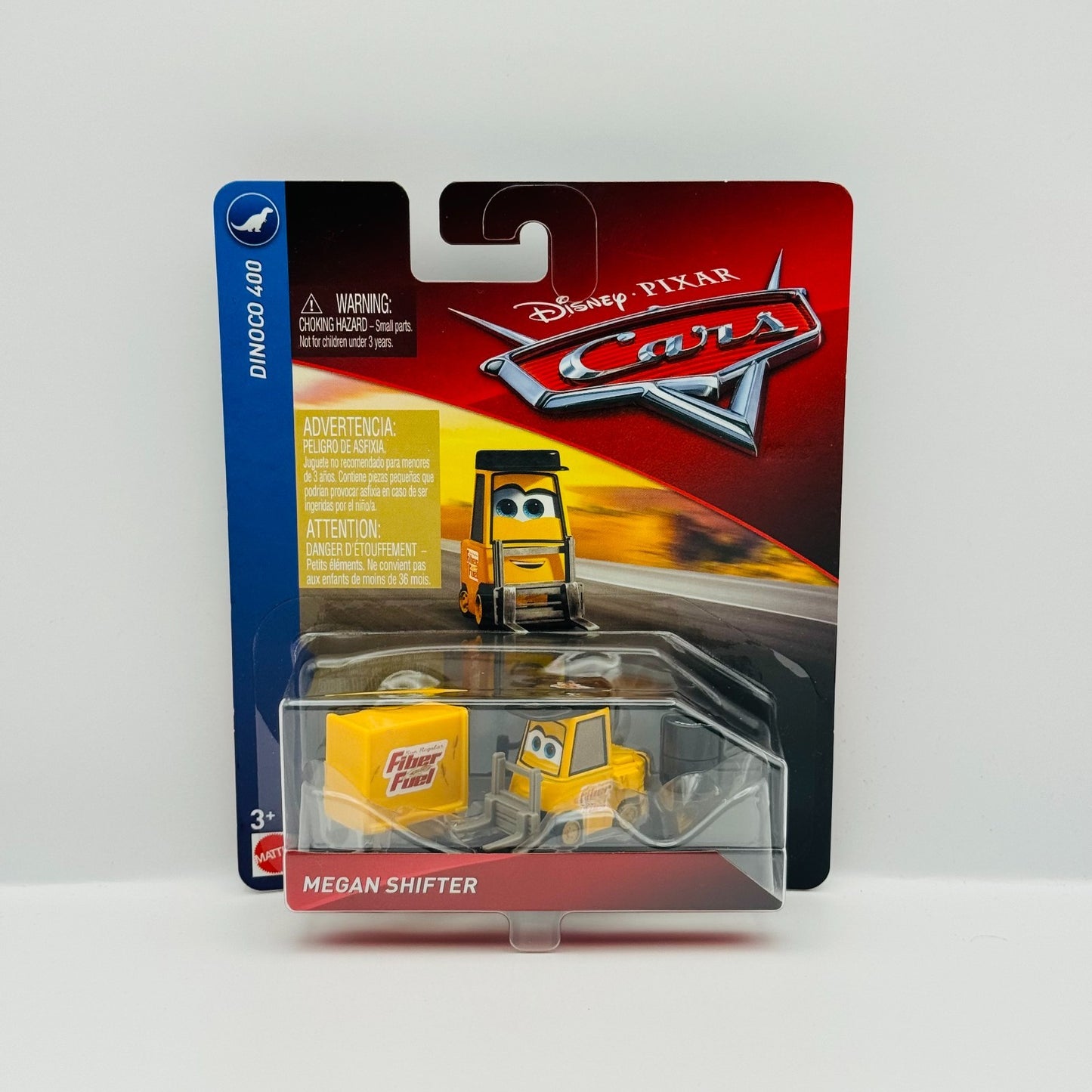 Disney Pixar Cars - MEGAN SHIFTER FIBER FUEL PITTY Dinoco 400 2018- 1:55 Diecast