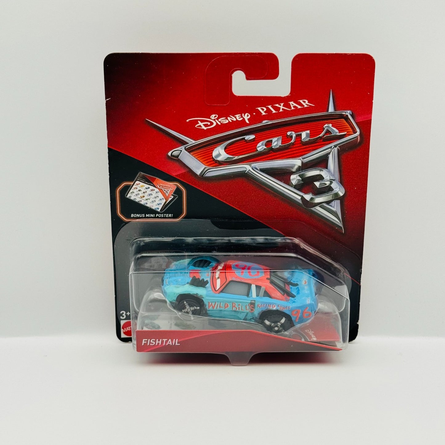 Disney Pixar Cars - FISHTAIL Thunder Hollow cars 3 2017 - 1:55 Diecast