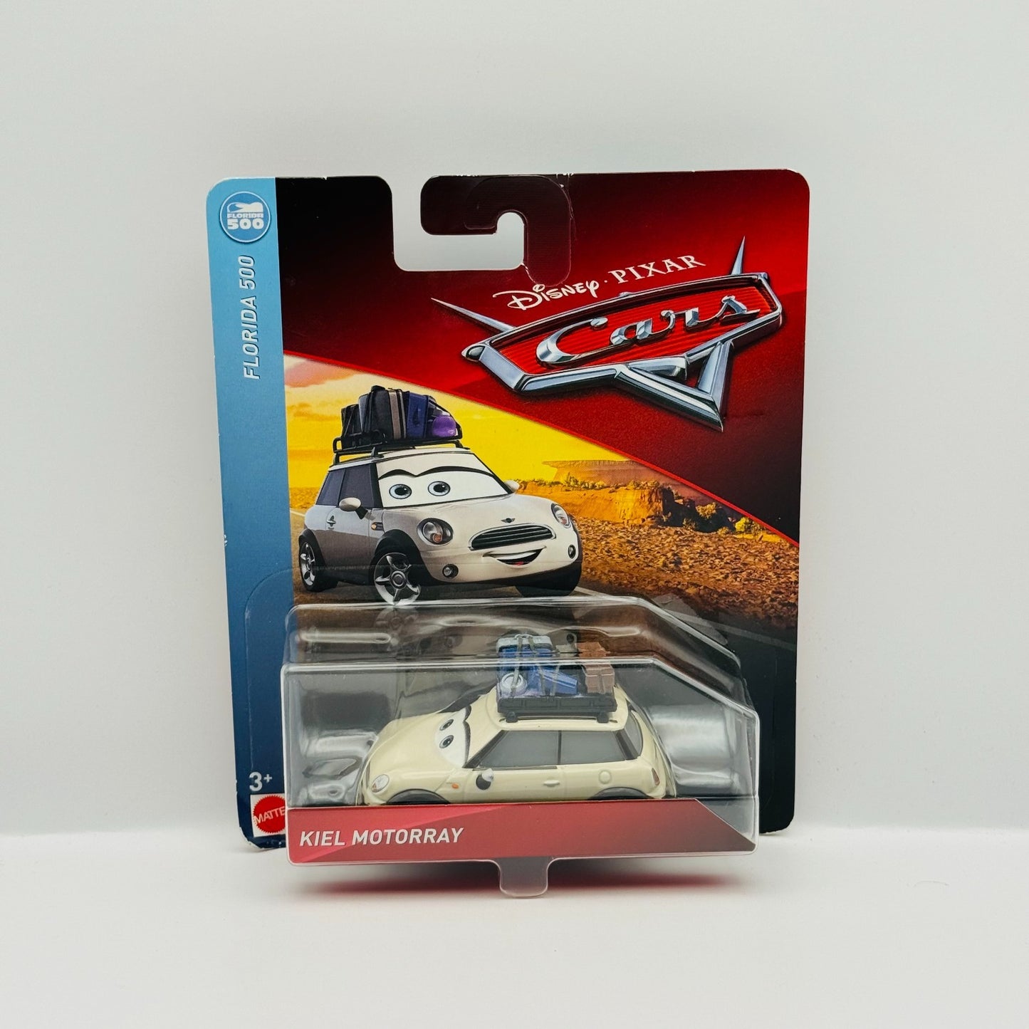 Disney Pixar Cars - KIEL MOTORRAY [Mini Cooper] Florida 500 2018 - 1:55 Diecast