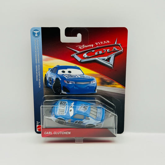 Disney Pixar Cars - CARL CLUTCHEN EASY IDLE Veteran Racer 2018 - 1:55 Diecast