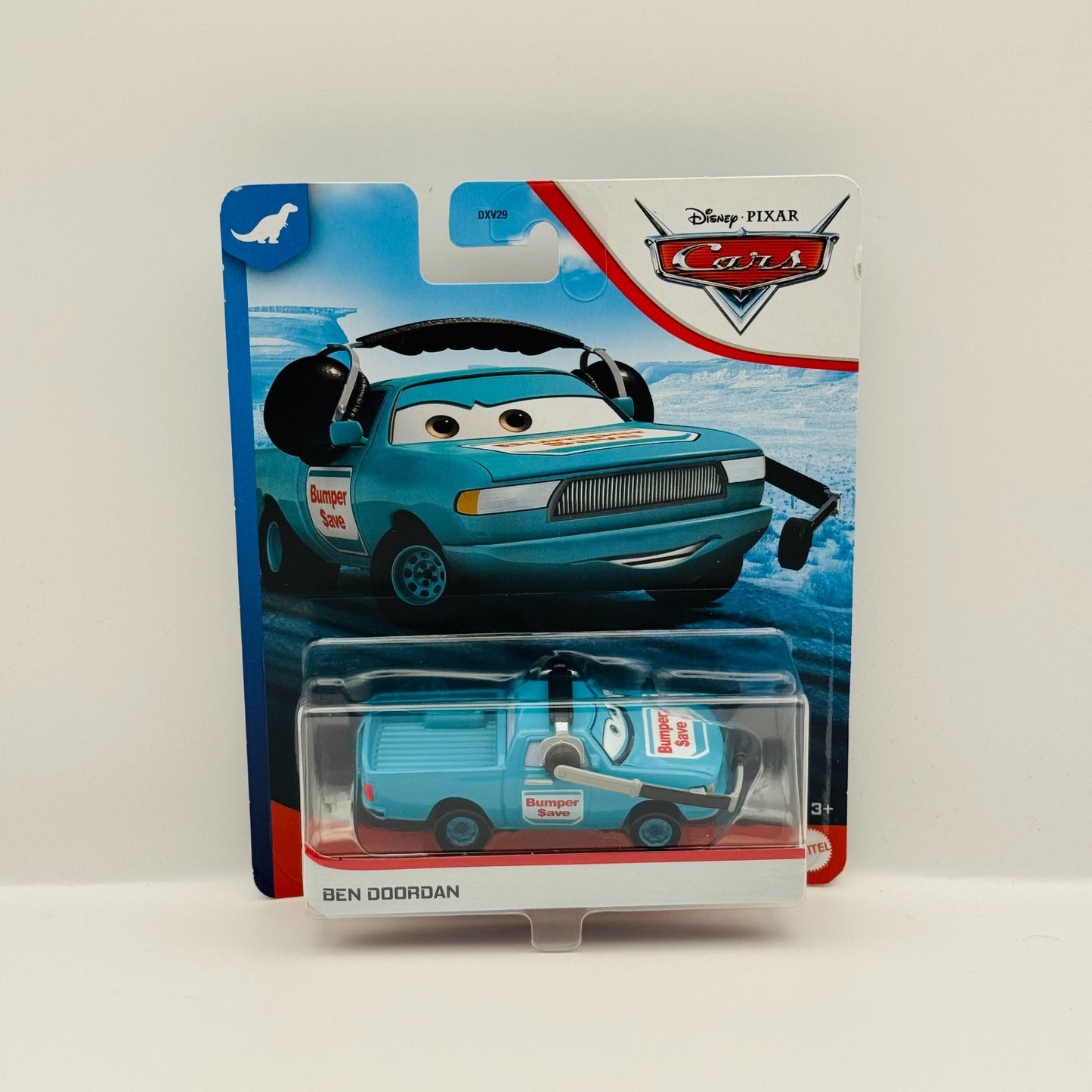 Disney Pixar Cars - BEN DOORDAN BUMPER SAVE CREW CHIEF Blue 2020 - 1:55 Diecast