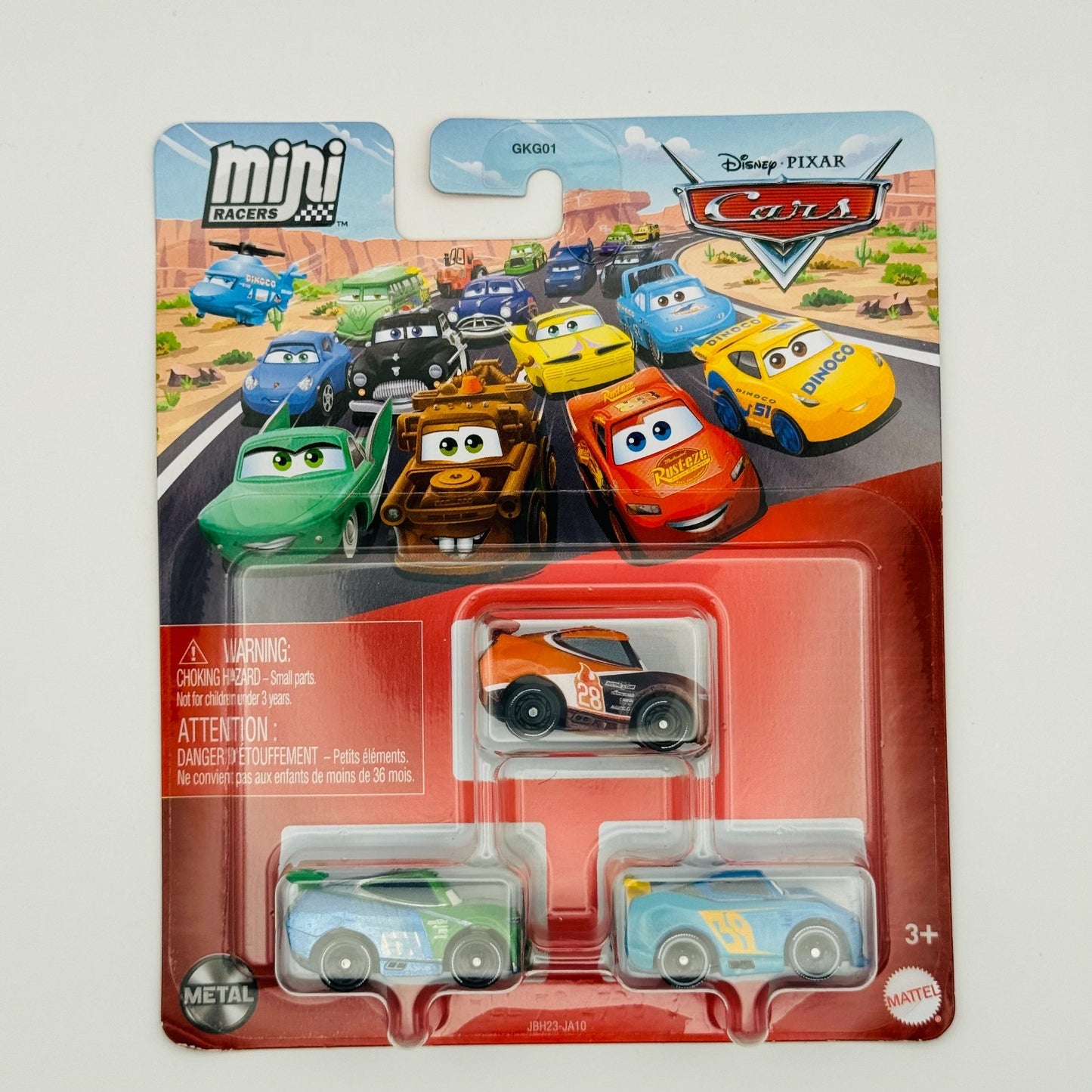 Disney Pixar Cars - Mini Racers TIM JIM REVERICK MICHAEL ROTOR 3-PK - Diecast