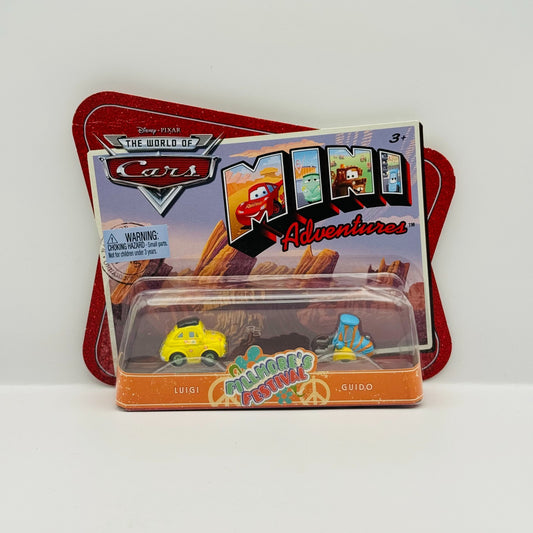Disney Pixar Cars - Mini Adventures LUIGI & GUIDO - Fillmore's Festival