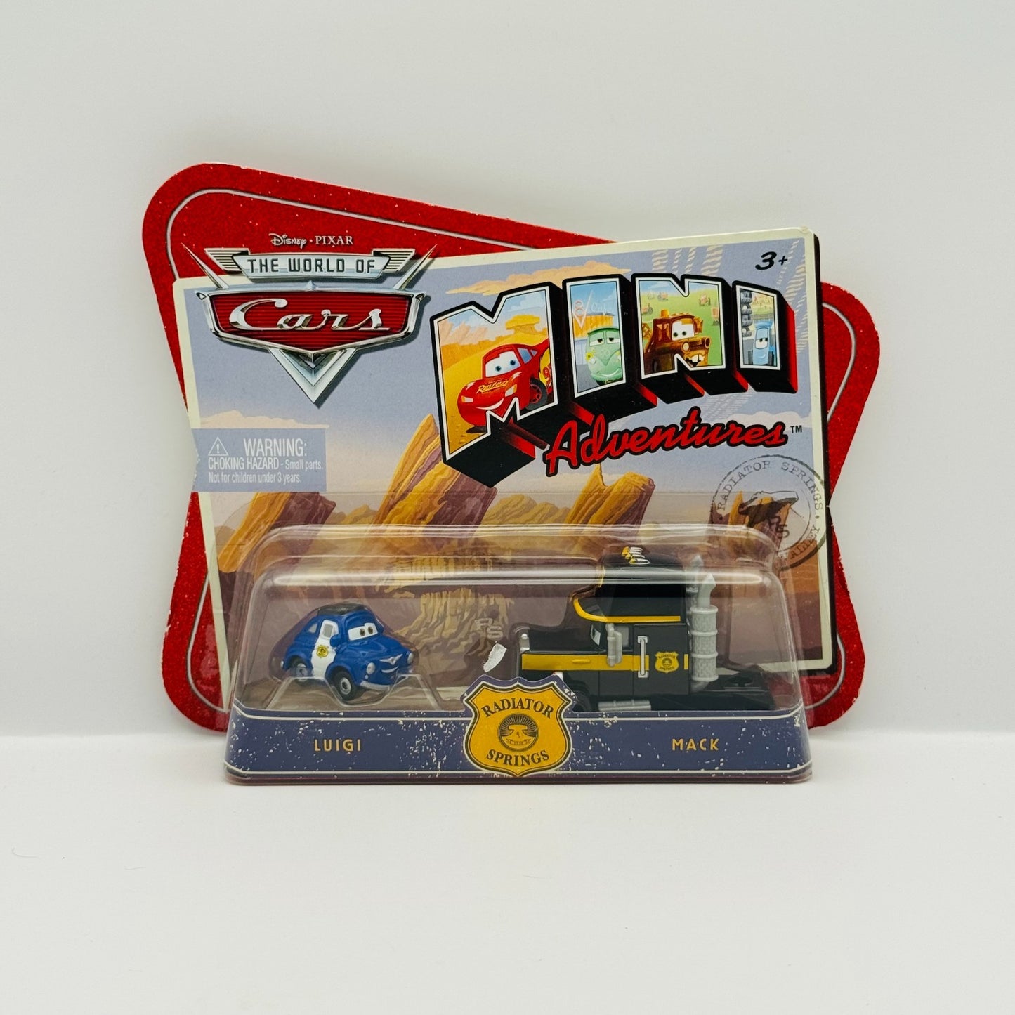 Disney Pixar Cars - Mini Adventures MACK & LUIGI - Radiator Springs Police