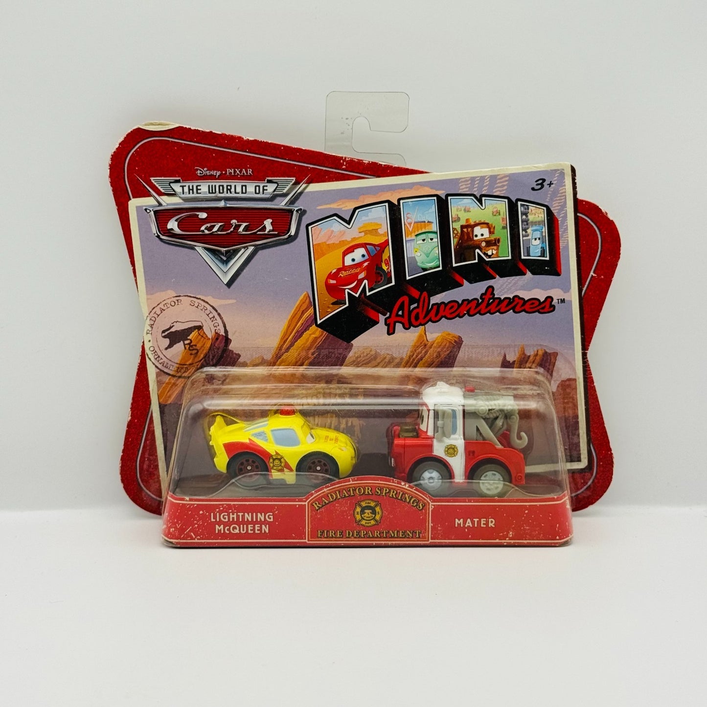 Disney Pixar Cars - Mini Adventures RESCUE MCQUEEN & MATER - Fire Department