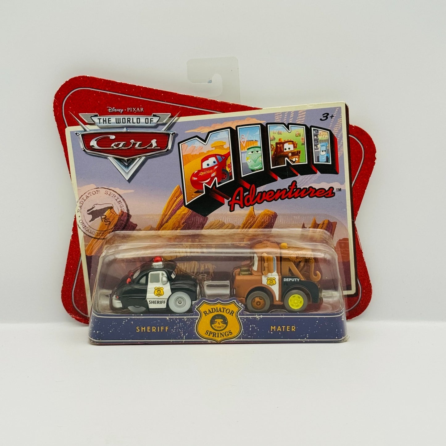 Disney Pixar Cars - Mini Adventures SHERIFF DEPUTY MATER Radiator Springs Police