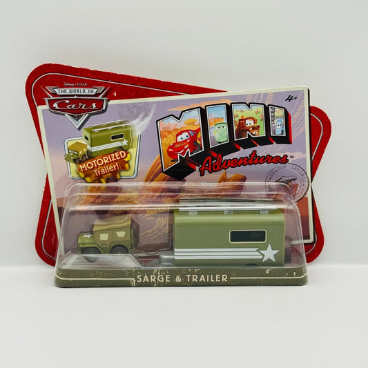 Disney Pixar Cars - Mini Adventures SARGE & TRAILER - Road Trip