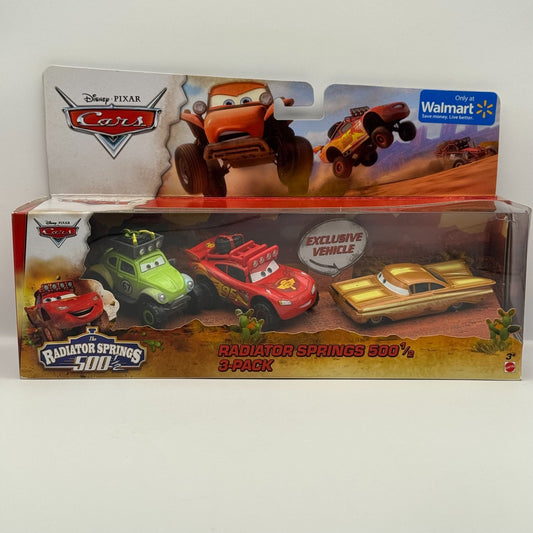 Disney Pixar Cars RADIATOR SPRINGS 500 1/2 3-PK STANLEY DAYS RAMONE 1:55 Diecast