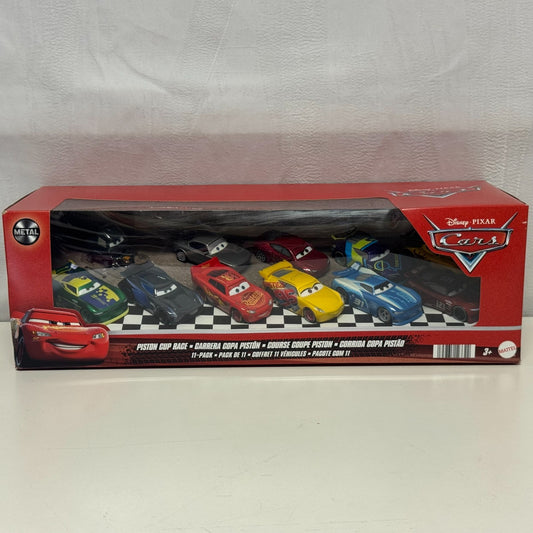 Disney Pixar Cars - PISTON CUP RACE 11-PK LAURA SPINWELL GEORGE - 1:55 Diecast