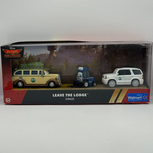 Disney Planes & Pixar Cars - LEAVE THE LODGE CAD SPINNER OL' JAMMER 1:55 Diecast