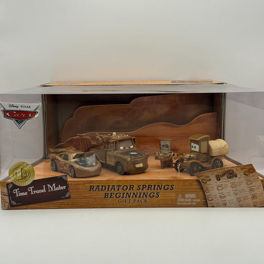 Disney Pixar Cars - TIME TRAVEL MATER RADIATOR SPRINGS BEGININGS - 1:55 Diecast