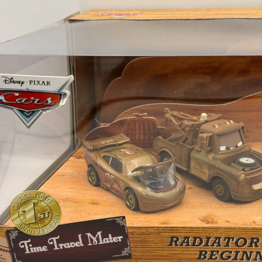 Disney Pixar Cars - TIME TRAVEL MATER RADIATOR SPRINGS BEGININGS - 1:55 Diecast