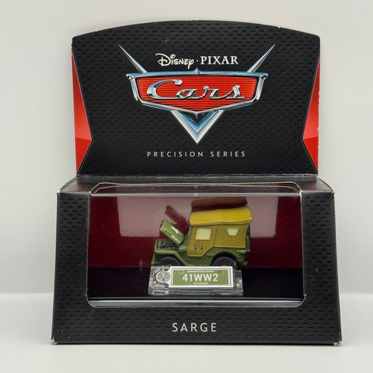 Disney Pixar Cars - PRECISION SERIES SARGE OPENING HOOD - 1:55 Diecast