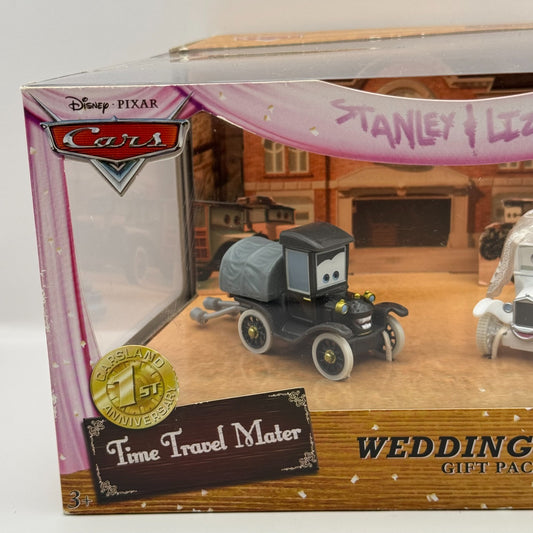 Disney Pixar Cars - TIME TRAVEL MATTER WEDDING DAY STANLEY LIZZIE - 1:55 Diecast