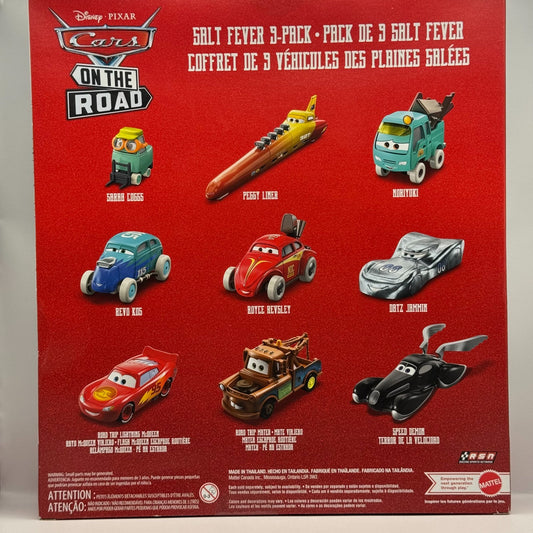 Disney Pixar Cars - SALT FEVER 9-PK PEGGY LINER On The Road - 1:55 Diecast