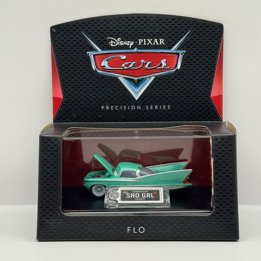 Disney Pixar Cars - PRECISION SERIES FLO OPENING HOOD - 1:55 Diecast