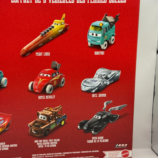 Disney Pixar Cars - SALT FEVER 9-PK PEGGY LINER On The Road - 1:55 Diecast