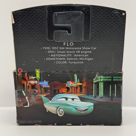 Disney Pixar Cars - PRECISION SERIES FLO OPENING HOOD - 1:55 Diecast